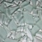 Apollo Tile Sample of Aquamarine Pebble 11.8"x11.8" Glass Mosaic Tile APLGEM995EC20 Sample - alternate 3